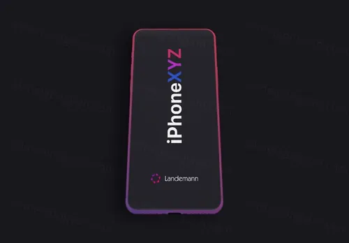 苹果白模手机模型样机素材 iPhone Mockup