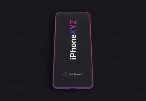 苹果白模手机模型样机素材 iPhone Mockup 样机模版