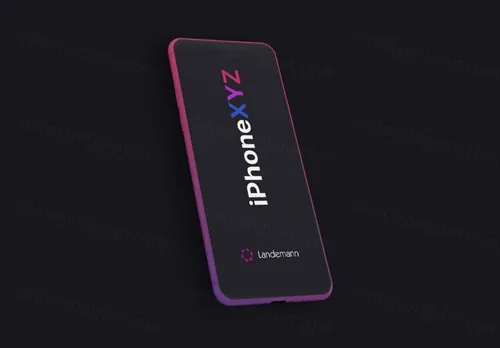 苹果白模手机模型样机素材 iPhone Mockup