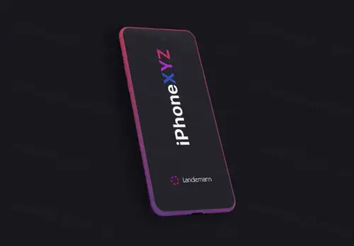 苹果白模手机模型样机素材 iPhone Mockup 样机模版
