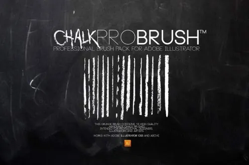 粉笔笔刷下载 Brush ChalkProBrush