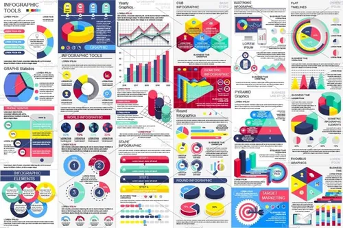 PPT信息图表元素 Infographic Elements