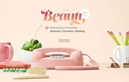 化妆品合集【02】-Beauty_Frontview