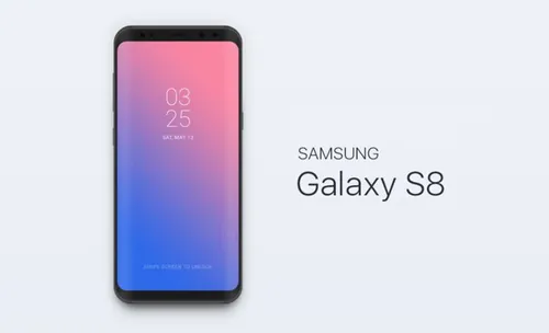 三星Galaxy S8模型PSD模板Samsung Galaxy S8 Mockup