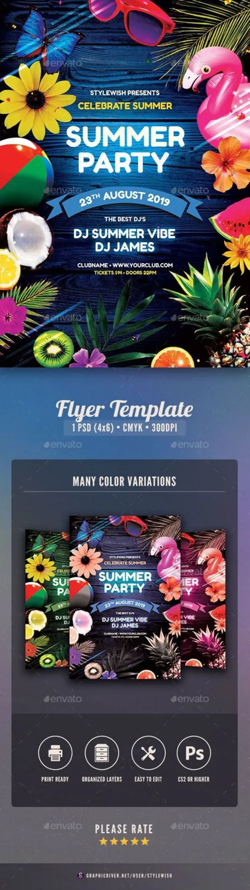 夏天风格味道的创意海报促销海报促销海报