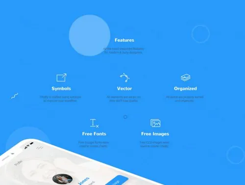 移动用户界面工具包Chatty Mobile UI Kit