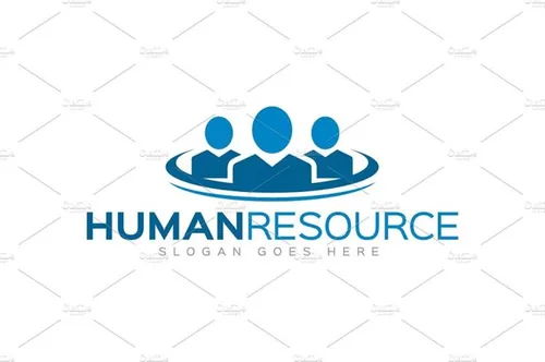 人力资源主题Logo模板 Human-Resource-Logo