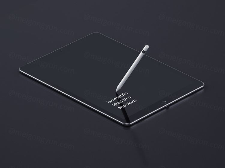 iPad Pro模型PSD贴图模板iPad Pro 2 Mockup