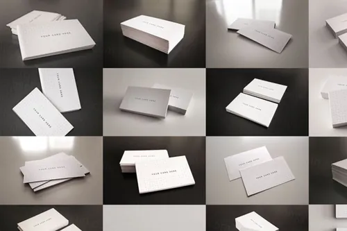 高品质高端质感名片展示模型 business-cards-mock-ups-bundle