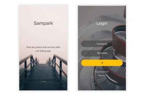目录搜索APP UI KITS套装下载（XD）