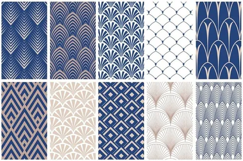 40款日系几何图案无缝背景素材[ai,eps,pdf,jpg