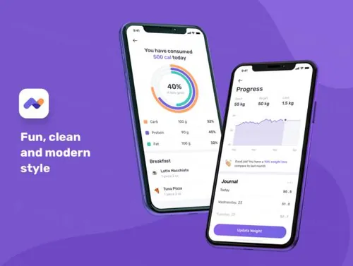 单页视差设计效果企业网站设计Momotaro UI Kit