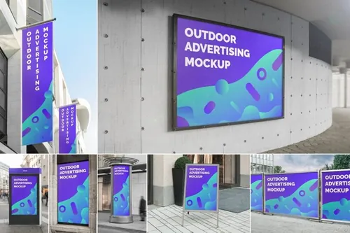 时尚高端多用途的高品质房地产户外outdoor-advertising