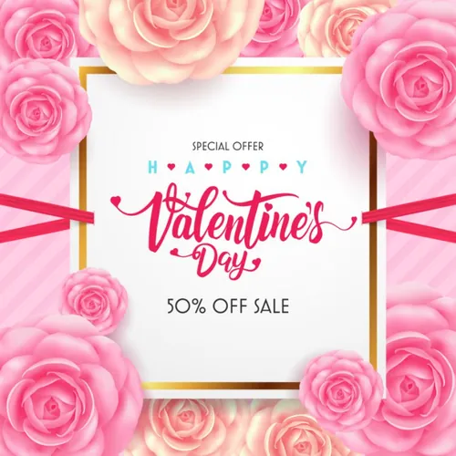 粉白剪纸花折纸卉贺卡三八妇女节母亲节快乐海报矢量素材