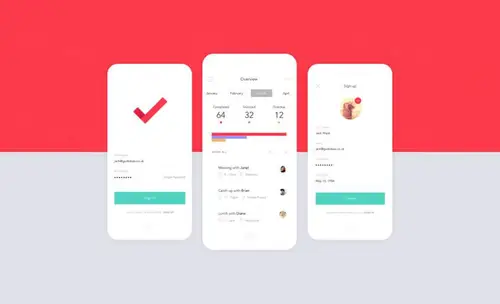 iPhone用户界面模型PSD模板iPhone Mockup – UI Mockup #0