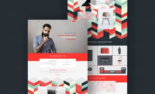 Themo Personal Business Template 个人业务工作室PSD模版