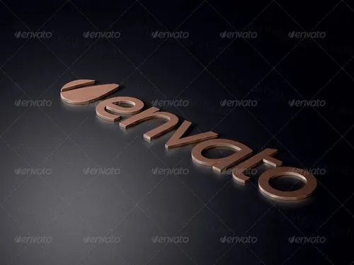 立体LOGO贴图模型Realistic Logo Mock Up