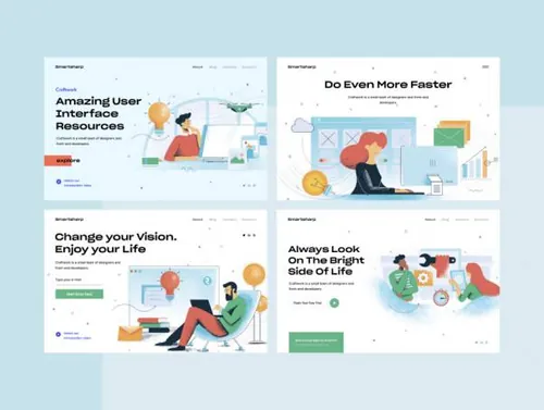 经济衰退图解经济分析矢量概念插画Smartsharp Illustra