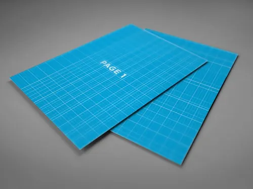 透视海报贴图PSD模板Photorealistic Flyer Mock-ups