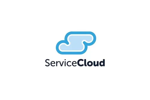 创意现代服务云logo标志设计模板 Service-Cloud-S-Letter-Logo-Template