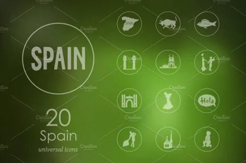 20个西班牙主题图标 20 Spain icons
