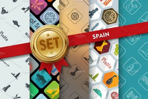 西班牙图标集 Set of Spain icons