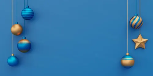 三维渲染可爱卡通圣诞节日装饰品3D插画背景高清图片素材