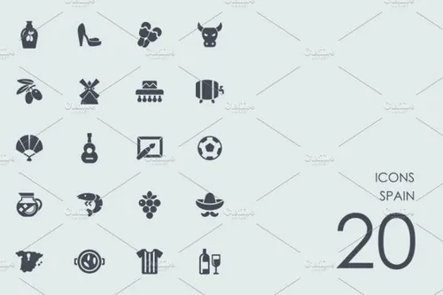 西班牙主题图标 Spain icons