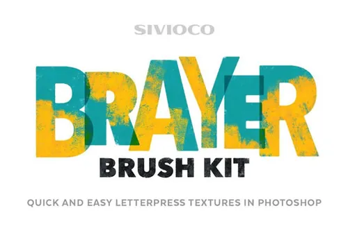 油墨印刷笔刷包 Brayer Brush Kit