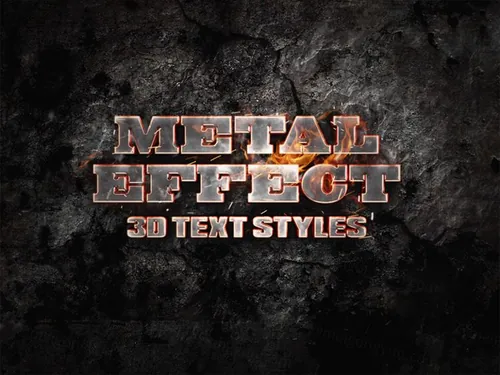 创意好莱坞电影游戏特效文字模板素材vol.3