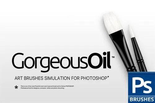 RM高品质油画笔刷合集 RM Gorgeous Oil