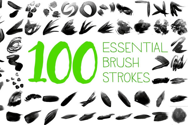 100个墨水笔画 100 Essential Brush Stroke