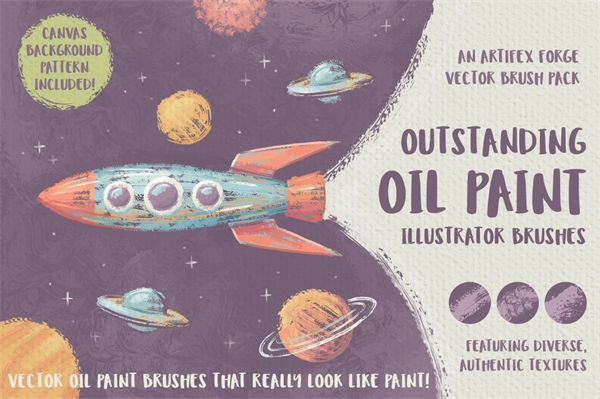 优质油漆笔刷 Outstanding Oil Paint Brushe