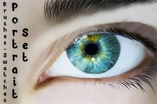 PS肖像绘画笔刷 Portrait Set for Photoshop