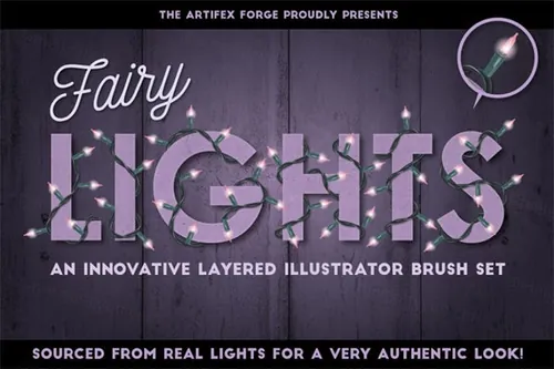 彩灯笔刷 Fairy Light Brushes
