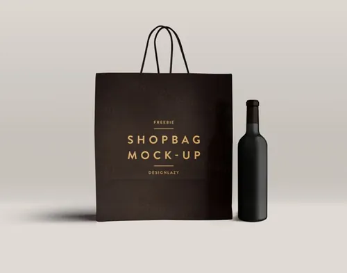 Shopping Bag Mockup PSD