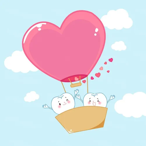 保护清洁保养牙齿卫生可爱宣传插画海报EPS矢量插画素材