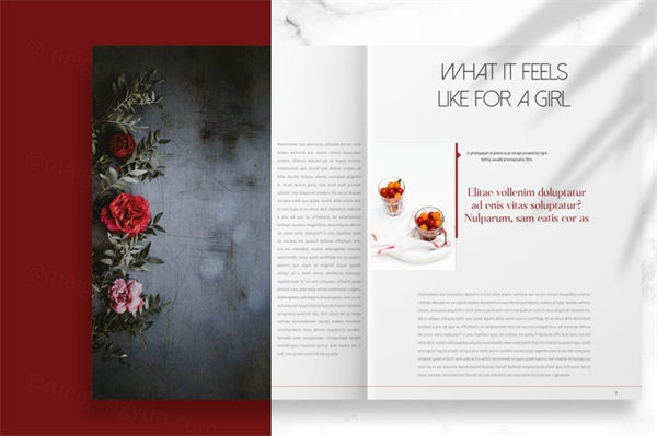 化繁为简少即是多的简约时尚高端品牌手册宣传册画册杂志设计模板 minima...