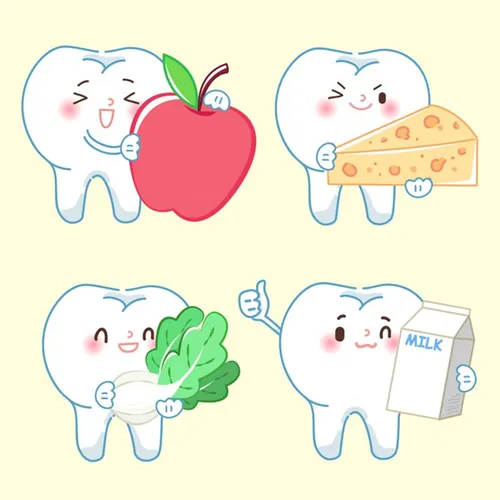 保护清洁保养牙齿卫生可爱宣传插画海报EPS矢量插画素材