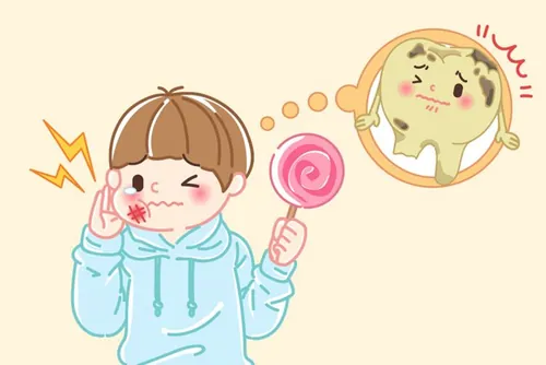 保护清洁保养牙齿卫生可爱宣传插画海报EPS矢量插画素材