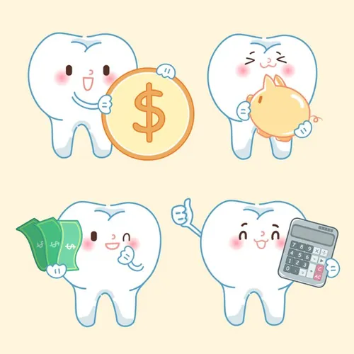 保护清洁保养牙齿卫生可爱宣传插画海报EPS矢量插画素材