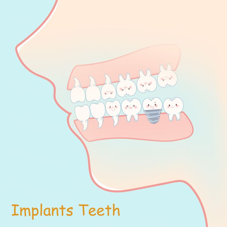 保护清洁保养牙齿卫生可爱宣传插画海报EPS矢量插画素材