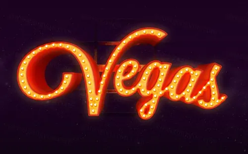 店铺招牌彩灯效果文字特效Vegas Text Effect
