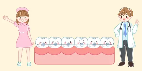 保护清洁保养牙齿卫生可爱宣传插画海报EPS矢量插画素材