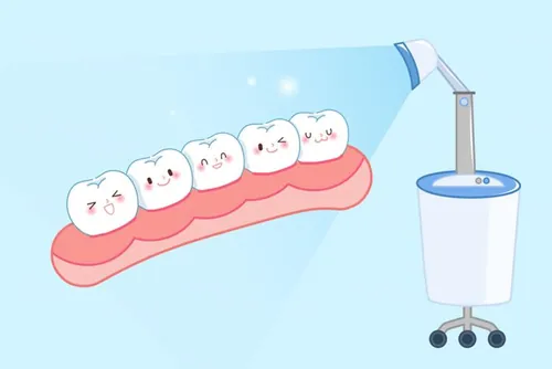 保护清洁保养牙齿卫生可爱宣传插画海报EPS矢量插画素材