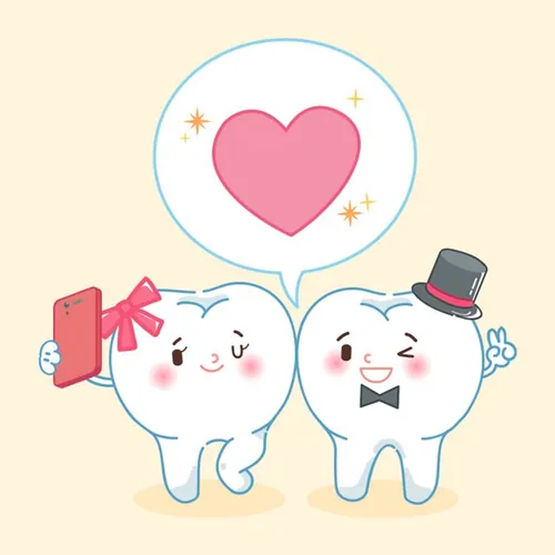 保护清洁保养牙齿卫生可爱宣传插画海报EPS矢量插画素材