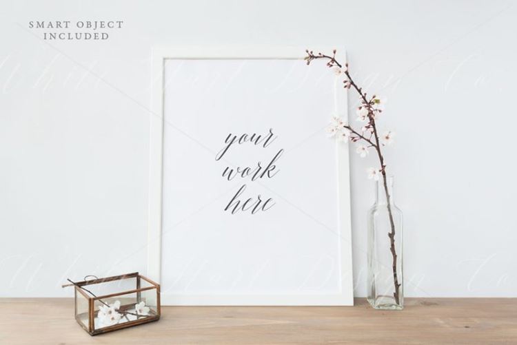 简约画框样机模板 Frame mock up