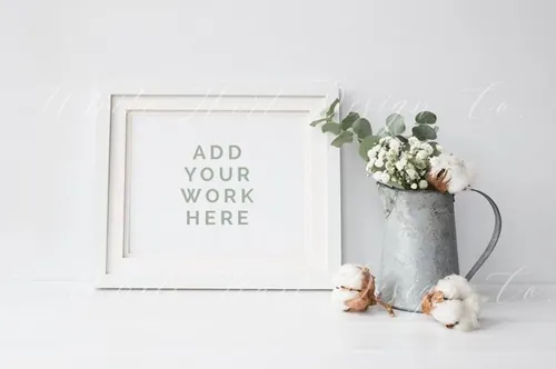 框架样机模板 Styled stock photo  Frame