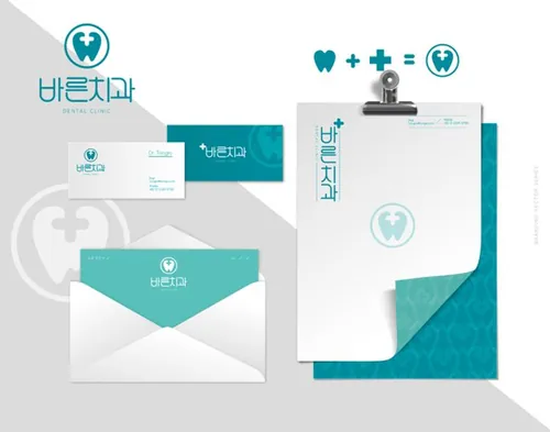 牙科医院品牌VI系统设计模板