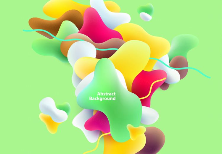 时尚个性彩色潮流元素shutterstock